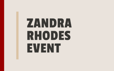 Zandra Rhodes Event